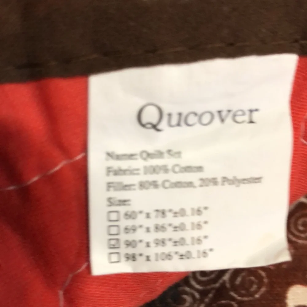 QCover- Quilt Queen Set 3-Piece Bedspread Quilted Lightweight Set Multi Colors